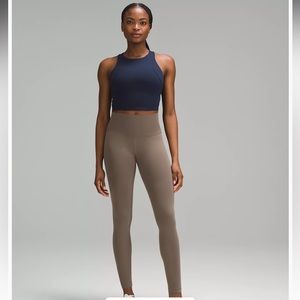 664. Lululemon athletica Wunder Train High-Rise Tight 28" nomad 0 NWT